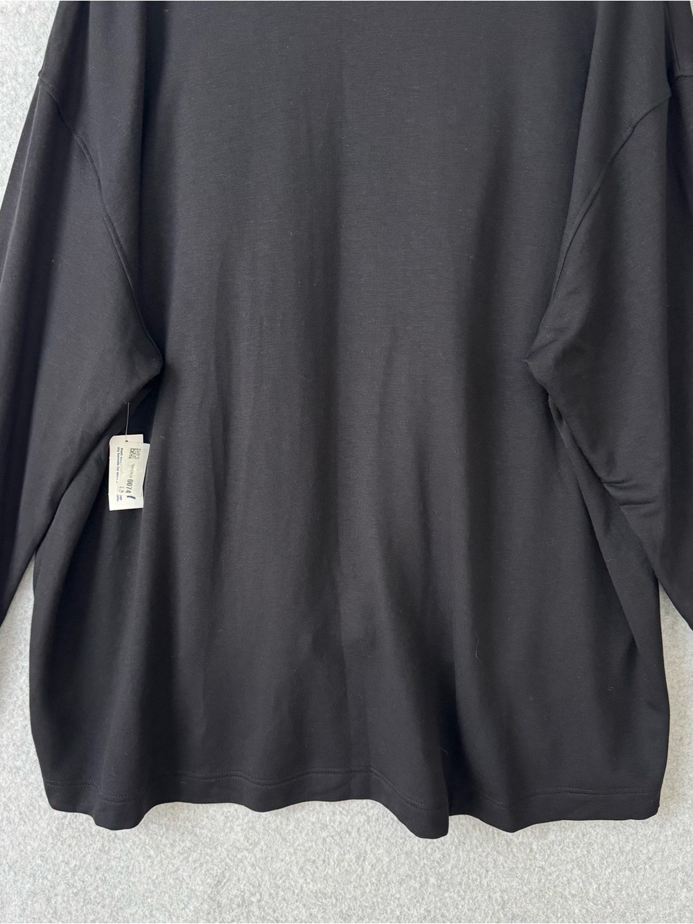 Old Navy Womens Cardigan Live In Open Front Wrap Sz 2X Black Casual Comfort NWT - Picture 11 of 14